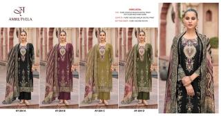 Amrutvela AT204 digital print wholesale dress material